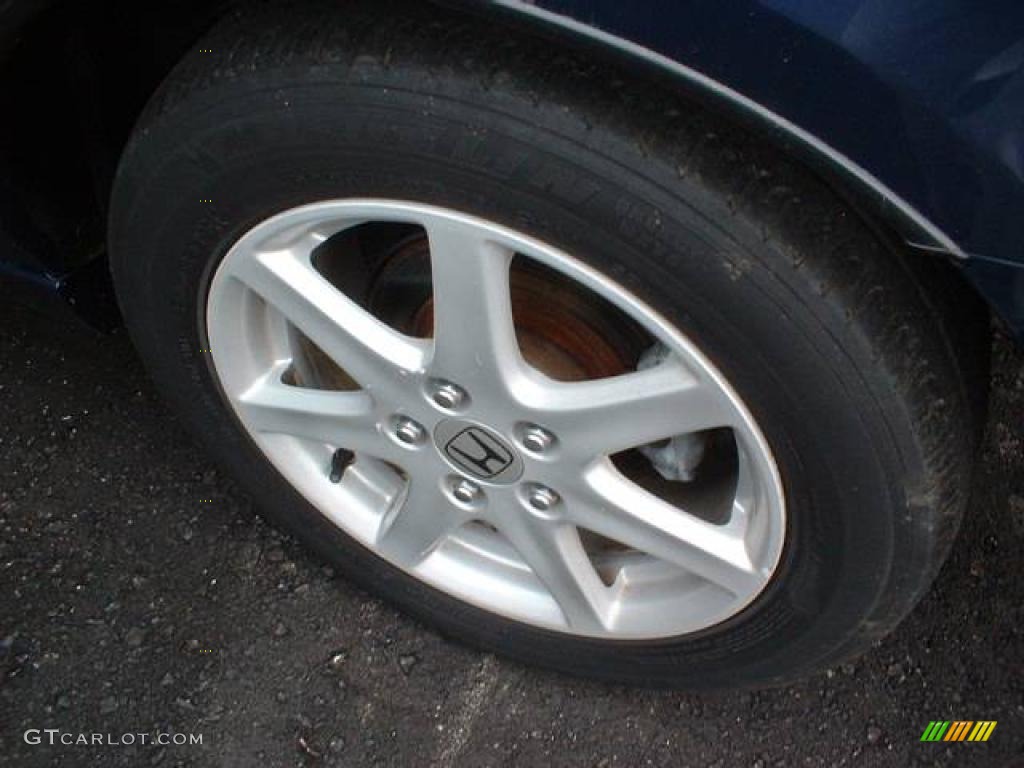2003 Accord EX V6 Sedan - Eternal Blue Pearl / Gray photo #10