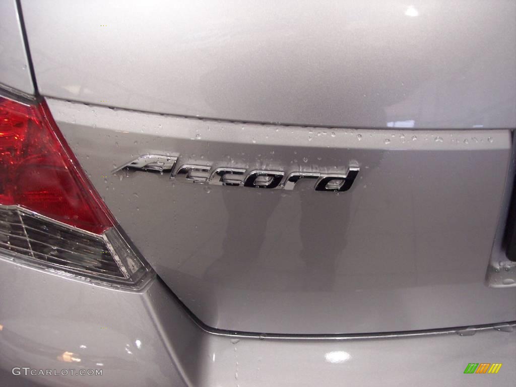 2008 Accord LX-P Sedan - Alabaster Silver Metallic / Gray photo #10
