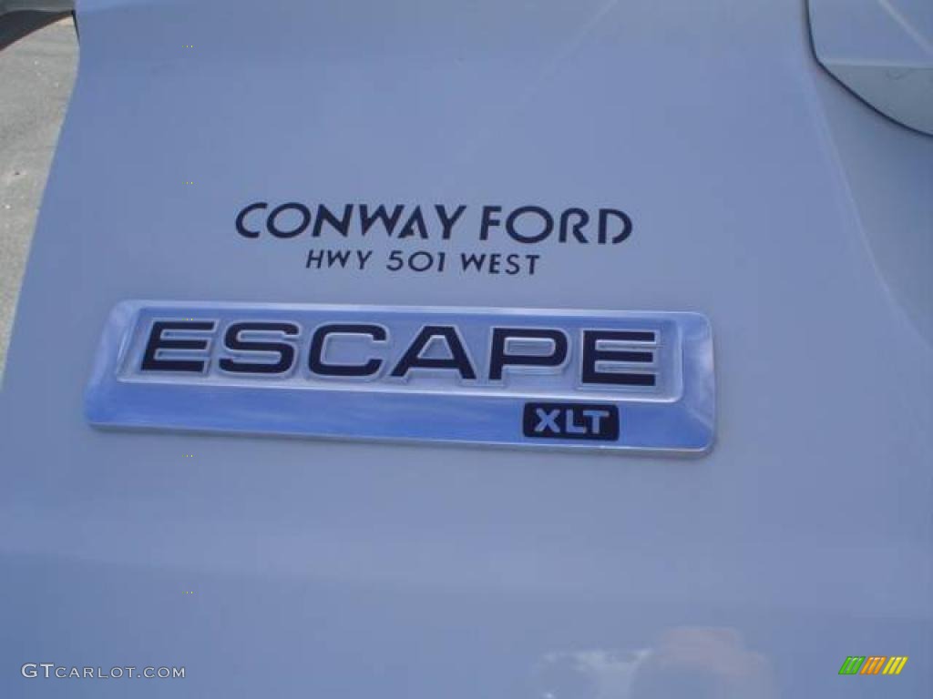 2009 Escape XLT V6 - White Suede / Camel photo #14