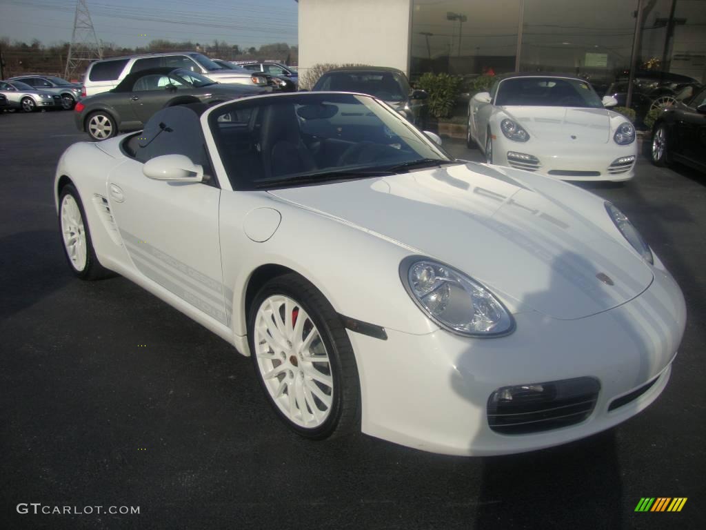 2008 Boxster Porsche Design Edition 2 - Carrara White / Black photo #4