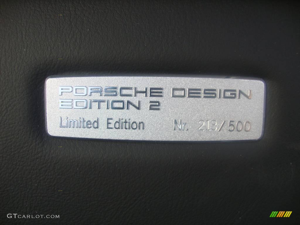2008 Boxster Porsche Design Edition 2 - Carrara White / Black photo #20