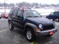 2005 Patriot Blue Pearl Jeep Liberty Sport 4x4  photo #3