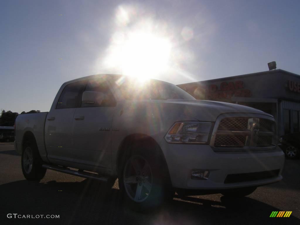 Stone White Dodge Ram 1500