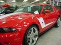 2010 Torch Red Ford Mustang Roush 427R  Supercharged Coupe  photo #8
