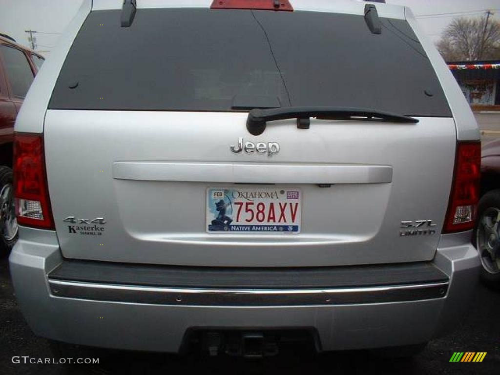 2005 Grand Cherokee Limited 4x4 - Bright Silver Metallic / Medium Slate Gray photo #5