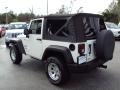 2007 Stone White Jeep Wrangler X 4x4  photo #3