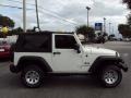 2007 Stone White Jeep Wrangler X 4x4  photo #9