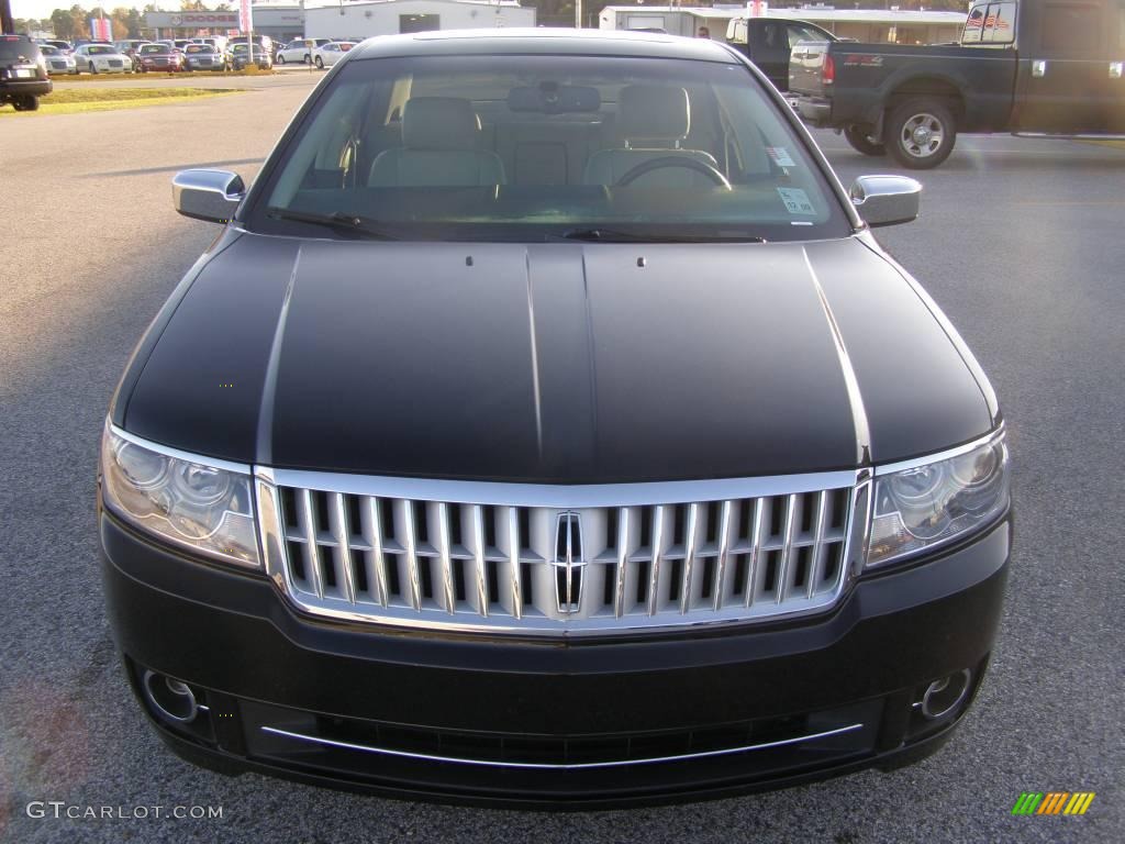 2008 MKZ Sedan - Black / Sand photo #8