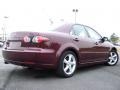 2007 Dark Cherry Mica Mazda MAZDA6 i Touring Sedan  photo #7