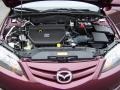 2007 Dark Cherry Mica Mazda MAZDA6 i Touring Sedan  photo #17