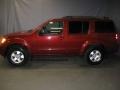 2006 Red Brawn Pearl Nissan Pathfinder S 4x4  photo #2