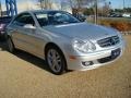 2007 Iridium Silver Metallic Mercedes-Benz CLK 350 Coupe  photo #7