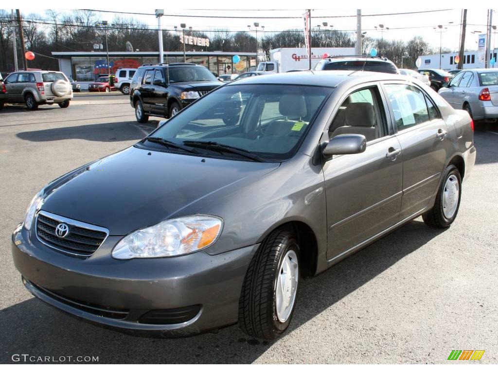 2005 Corolla LE - Phantom Gray Pearl / Light Gray photo #1