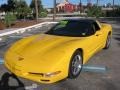 2002 Millenium Yellow Chevrolet Corvette Coupe  photo #4
