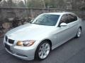 2007 Titanium Silver Metallic BMW 3 Series 335i Sedan  photo #3