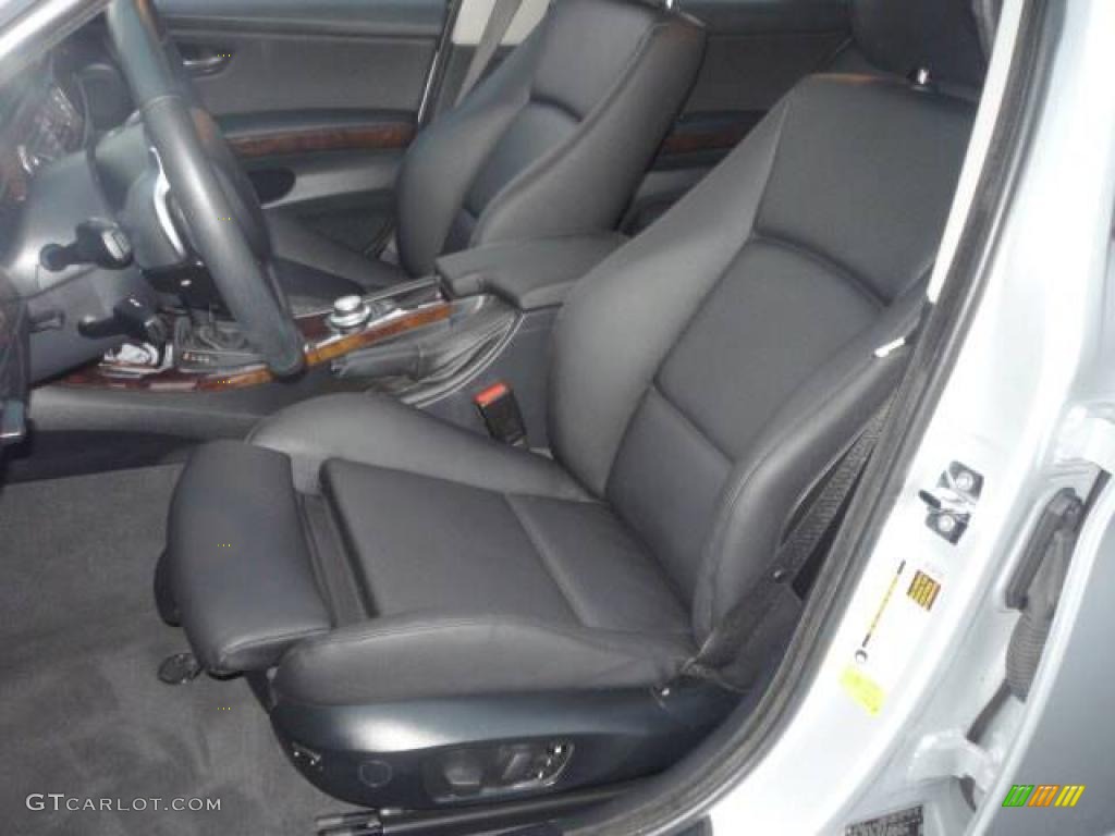 2007 3 Series 335i Sedan - Titanium Silver Metallic / Black photo #5