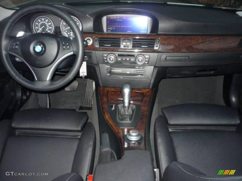 2007 3 Series 335i Sedan - Titanium Silver Metallic / Black photo #8