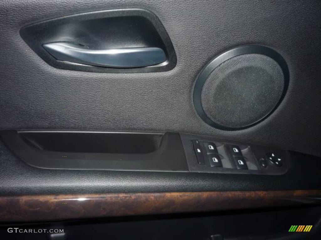2007 3 Series 335i Sedan - Titanium Silver Metallic / Black photo #24