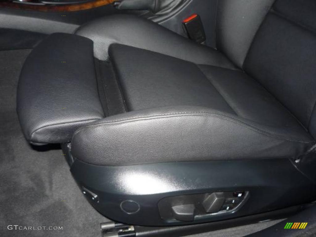 2007 3 Series 335i Sedan - Titanium Silver Metallic / Black photo #31
