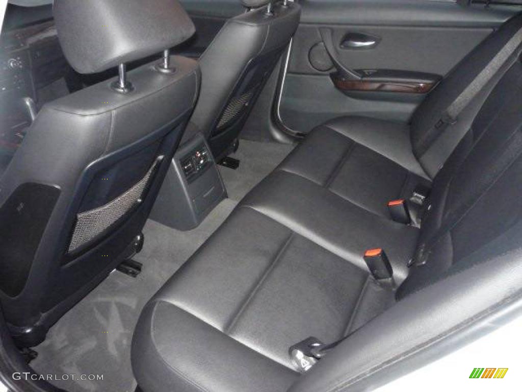 2007 3 Series 335i Sedan - Titanium Silver Metallic / Black photo #32
