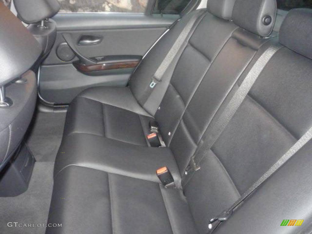 2007 3 Series 335i Sedan - Titanium Silver Metallic / Black photo #33