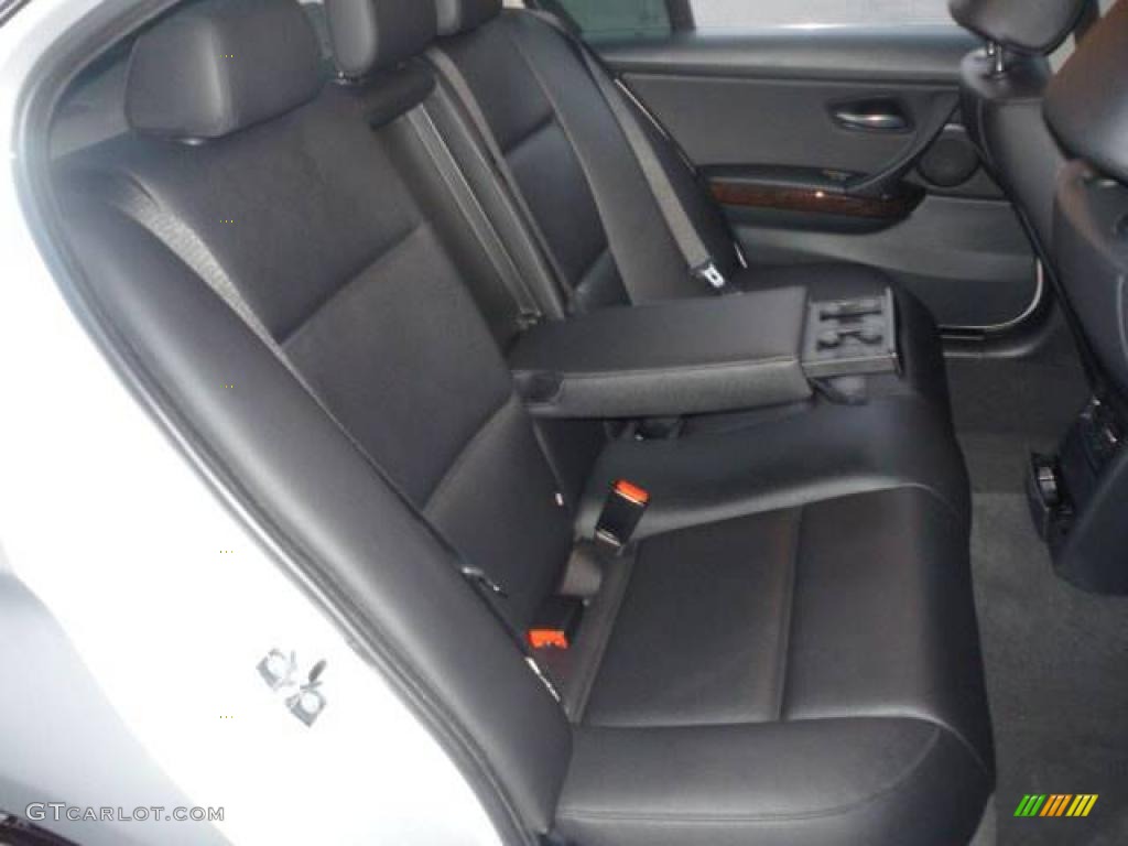 2007 3 Series 335i Sedan - Titanium Silver Metallic / Black photo #34
