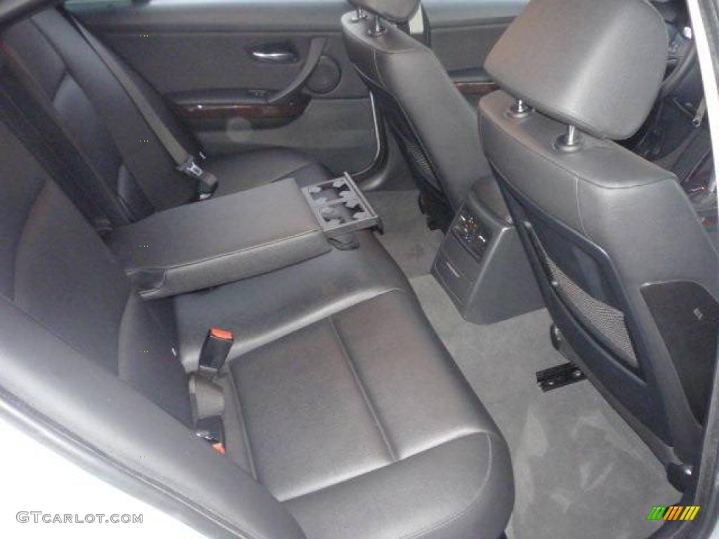 2007 3 Series 335i Sedan - Titanium Silver Metallic / Black photo #35