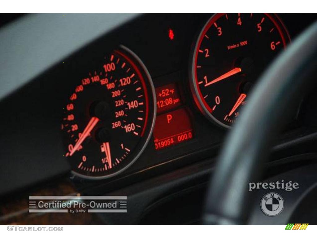 2007 3 Series 328xi Sedan - Jet Black / Beige photo #12
