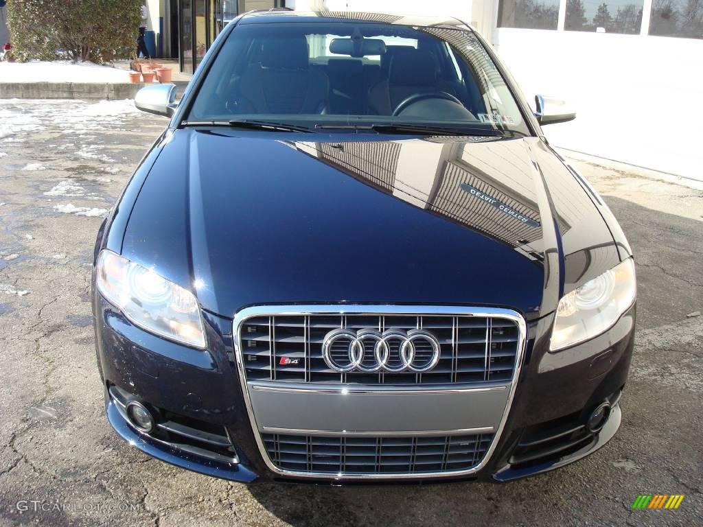 2007 S4 4.2 quattro Sedan - Deep Sea Blue Pearl Effect / Ebony photo #2