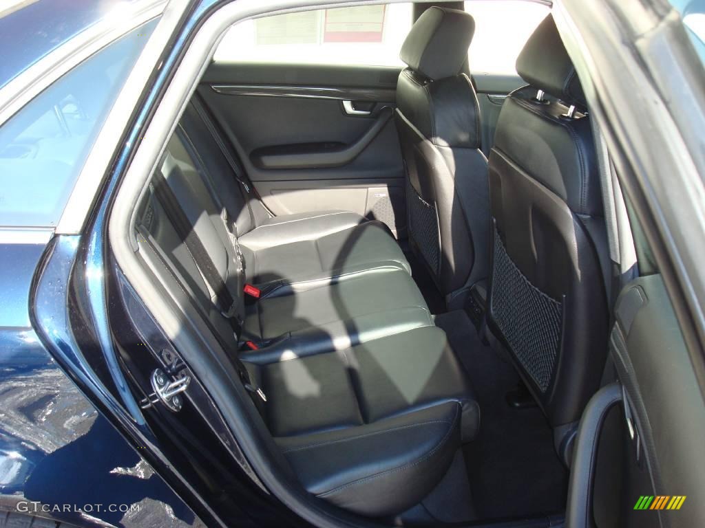 2007 S4 4.2 quattro Sedan - Deep Sea Blue Pearl Effect / Ebony photo #16