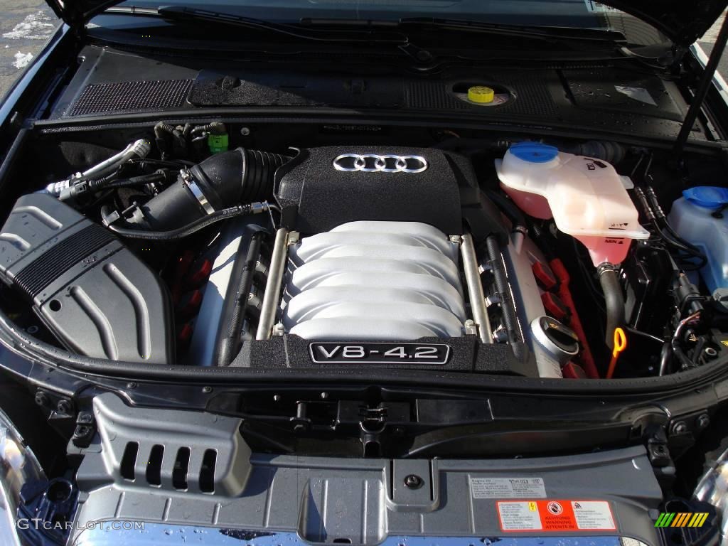 2007 S4 4.2 quattro Sedan - Deep Sea Blue Pearl Effect / Ebony photo #18