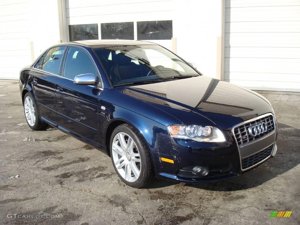 2007 S4 4.2 quattro Sedan - Deep Sea Blue Pearl Effect / Ebony photo #19
