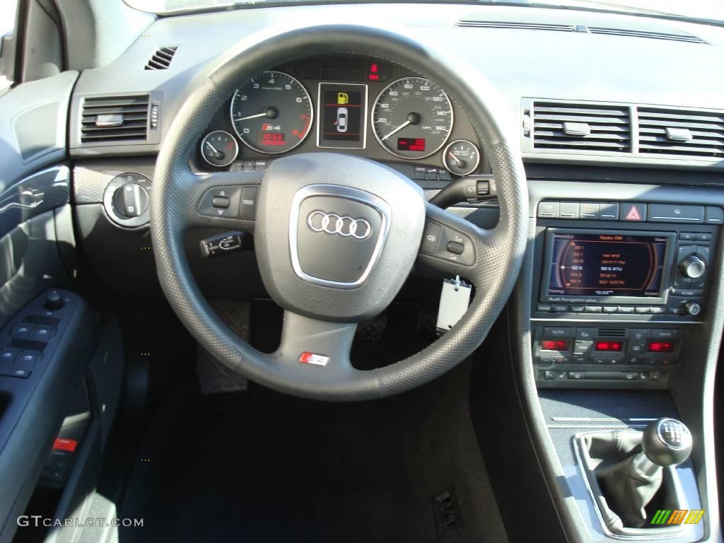 2007 S4 4.2 quattro Sedan - Deep Sea Blue Pearl Effect / Ebony photo #23