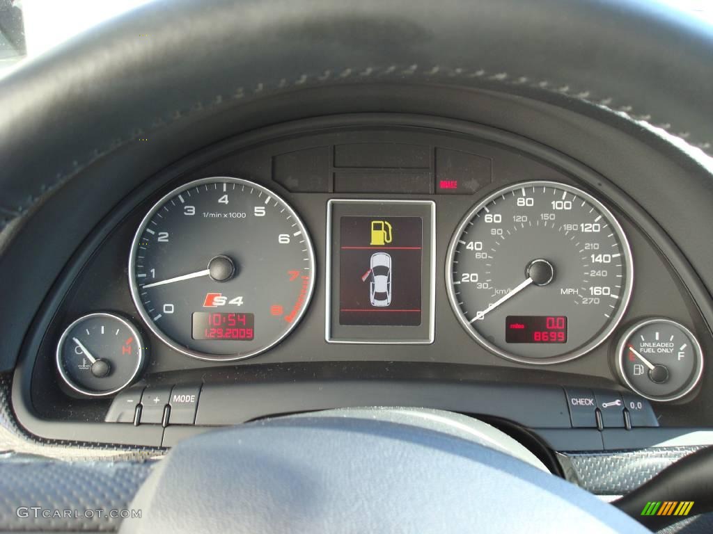 2007 S4 4.2 quattro Sedan - Deep Sea Blue Pearl Effect / Ebony photo #26