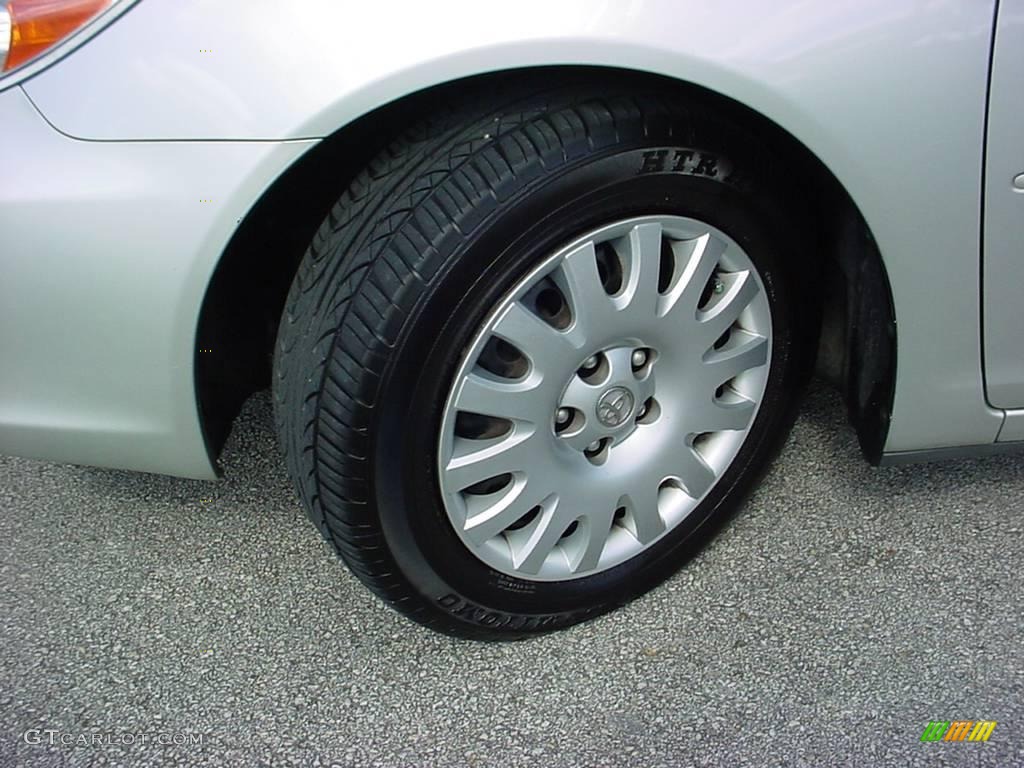 2003 Camry XLE - Lunar Mist Metallic / Stone photo #14