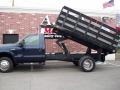 True Blue Metallic - F450 Super Duty XL Regular Cab Chassis Stake Truck Photo No. 4