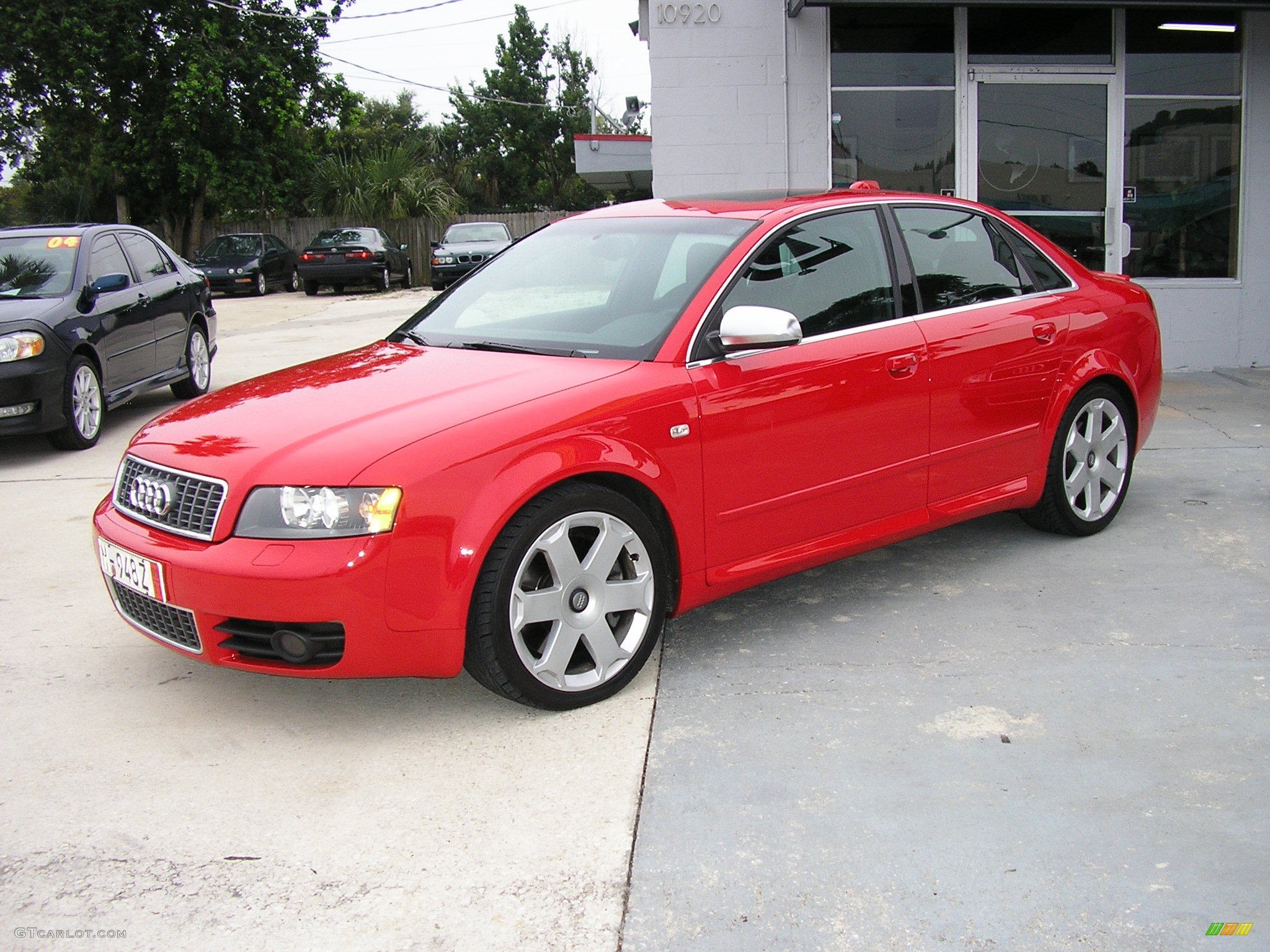 2004 Brilliant Red Audi S4 4.2 quattro Sedan 237790