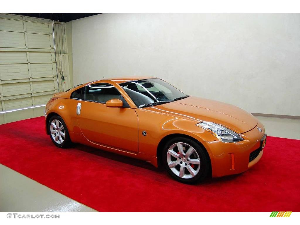 Le Mans Sunset Metallic 2005 Nissan 350Z Touring Coupe Exterior Photo #2378068