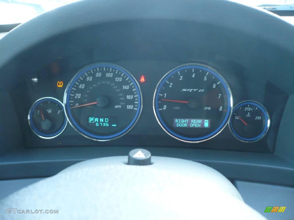 2007 Grand Cherokee SRT8 4x4 - Black / Medium Slate Gray photo #10