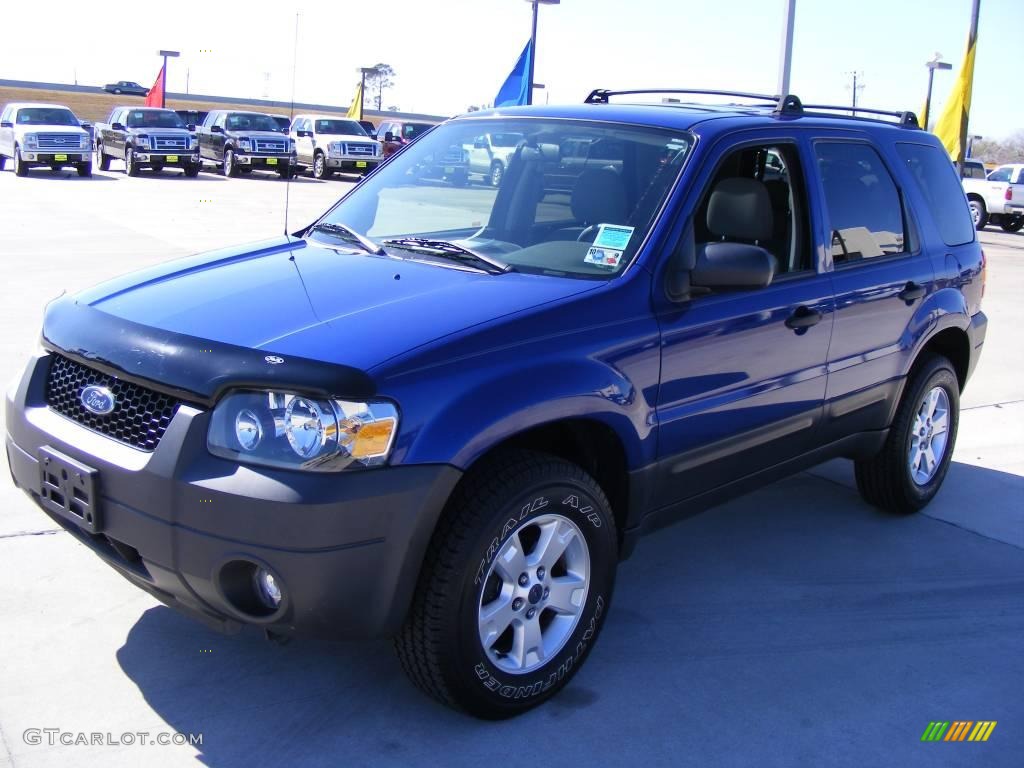 Sonic Blue Metallic Ford Escape