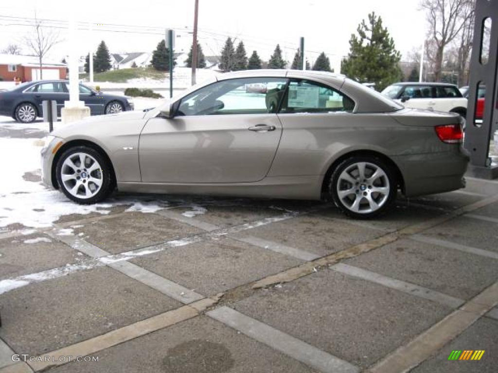 2007 3 Series 335i Convertible - Platinum Bronze Metallic / Cream Beige Dakota Leather photo #5