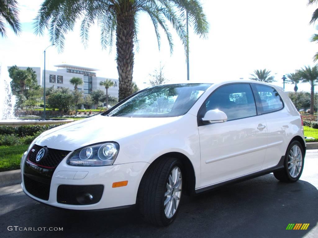 2006 GTI 2.0T - Candy White / Black Leather photo #2