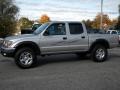 2003 Lunar Mist Silver Metallic Toyota Tacoma V6 Double Cab 4x4  photo #1