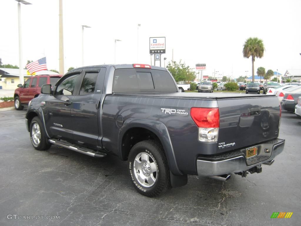 2008 Tundra SR5 TRD Double Cab - Slate Gray Metallic / Black photo #4