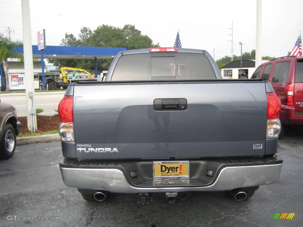 2008 Tundra SR5 TRD Double Cab - Slate Gray Metallic / Black photo #7
