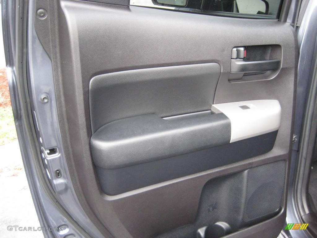 2008 Tundra SR5 TRD Double Cab - Slate Gray Metallic / Black photo #11