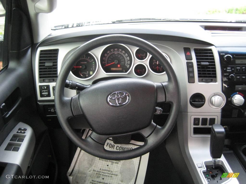 2008 Tundra SR5 TRD Double Cab - Slate Gray Metallic / Black photo #15