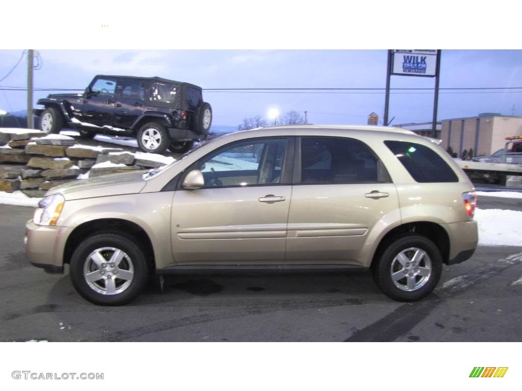 2007 Equinox LT AWD - Sandstone Metallic / Light Cashmere photo #1