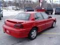 1996 Bright Red Pontiac Grand Am SE Sedan  photo #2