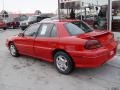 1996 Bright Red Pontiac Grand Am SE Sedan  photo #3